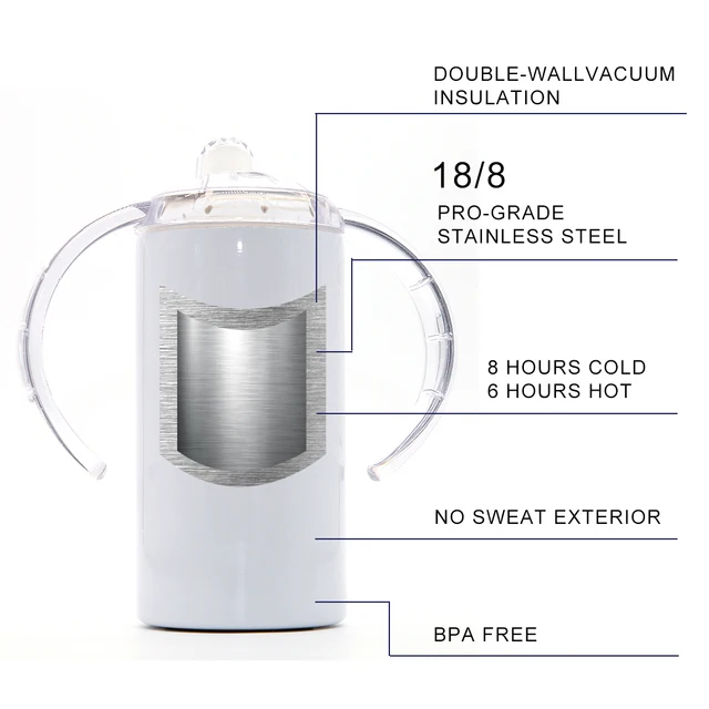 12Oz Sippy Cup: Sublimation & Personalization Made Easy