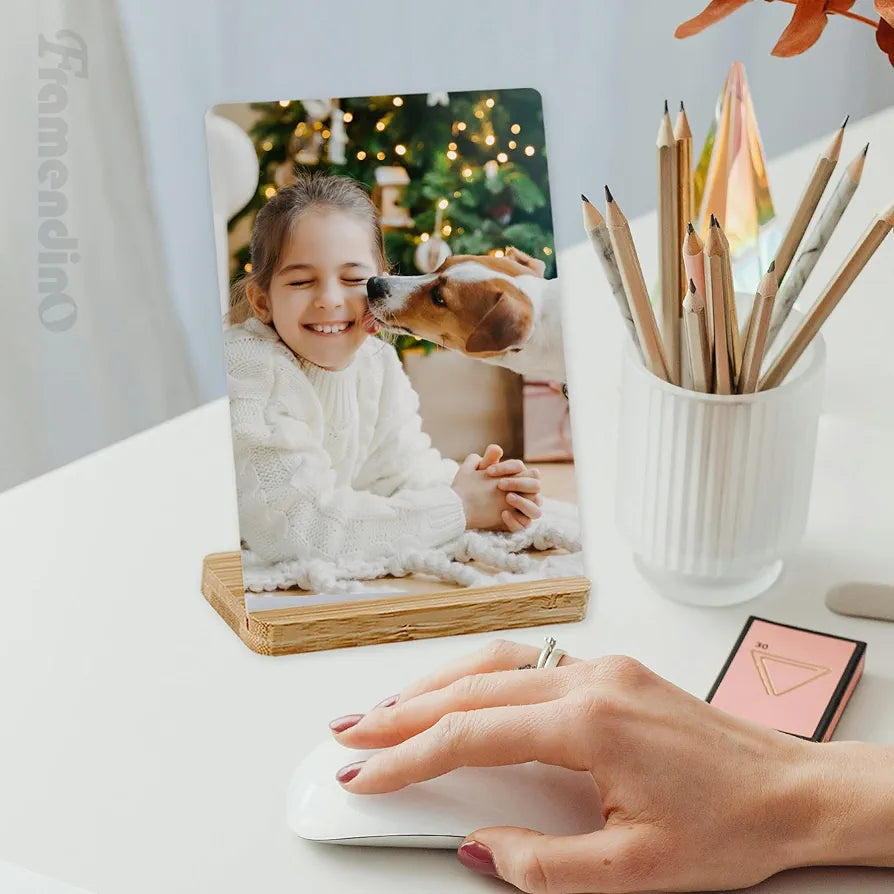 A5 Display Sign & Base Set Sublimation & Personalization Made Easy