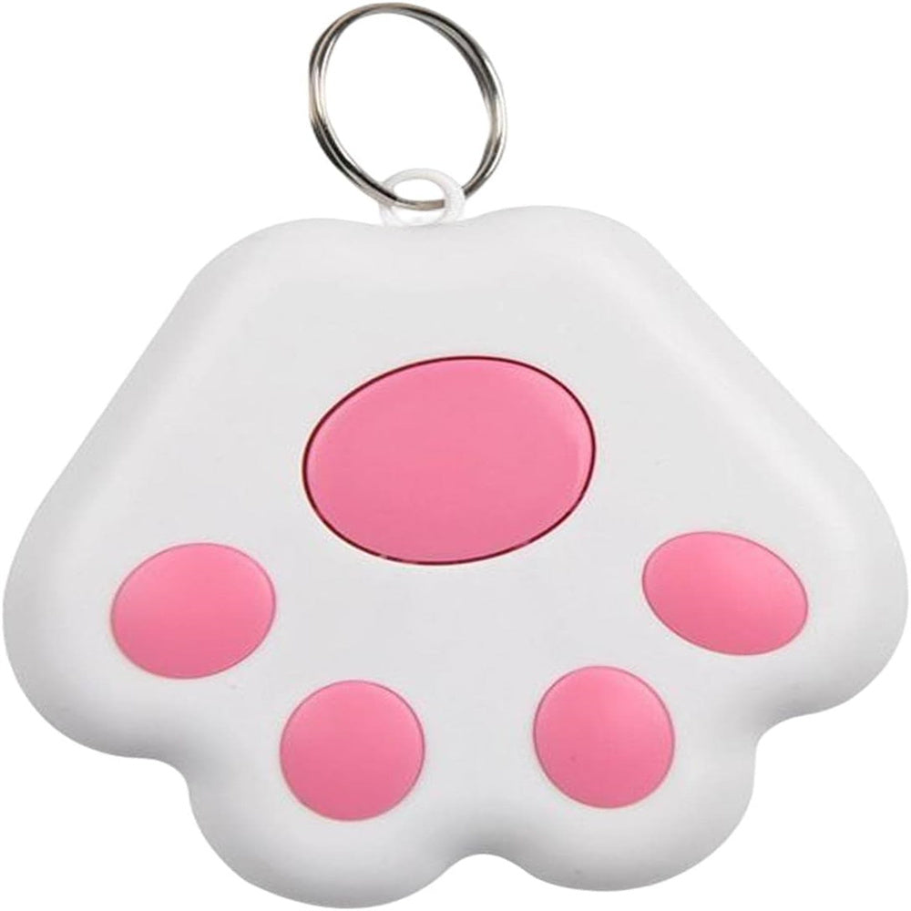 Pink Paw Mini Bluetooth Smart Tracker – Anti-Lost Alarm for Keys