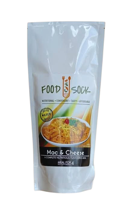 Food Sock - Mac & Cheese: Affordable Meals