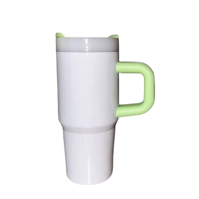14Oz Travel Tumbler: Colour Handle: Sublimation & Personalization Made Easy