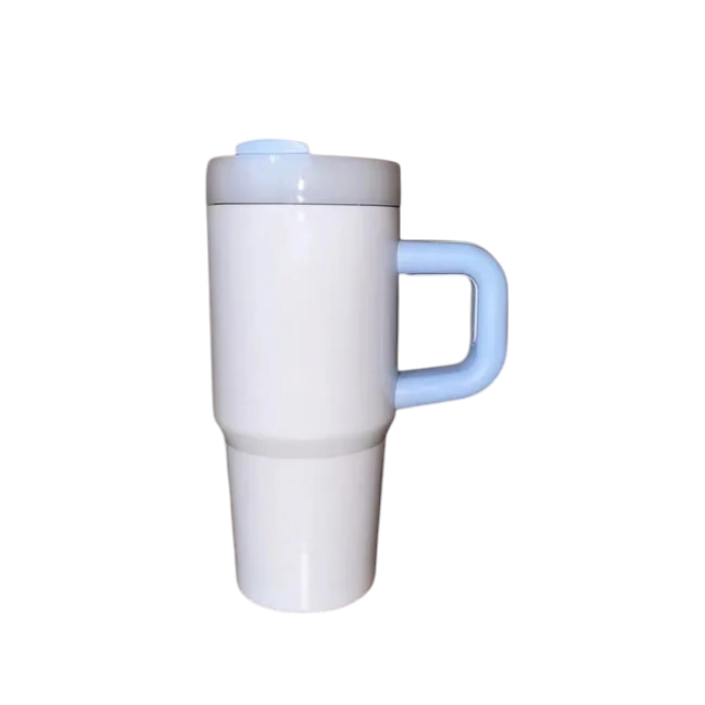14Oz Travel Tumbler: Colour Handle: Sublimation & Personalization Made Easy