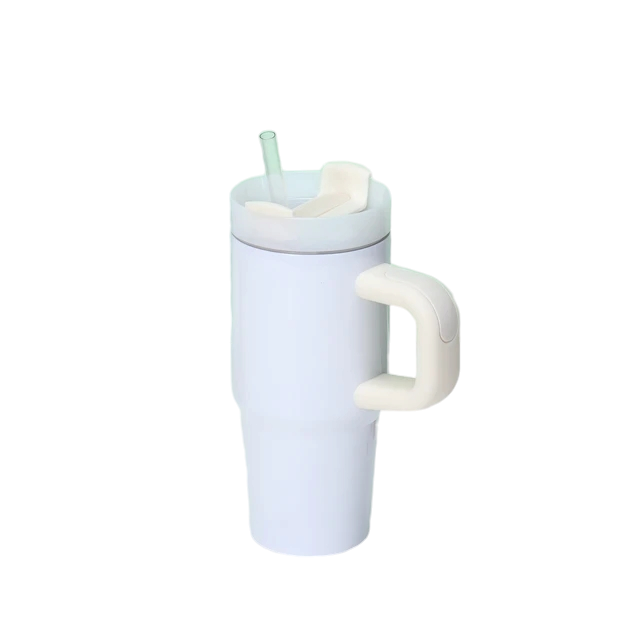 14Oz Travel Tumbler: Colour Handle: Sublimation & Personalization Made Easy