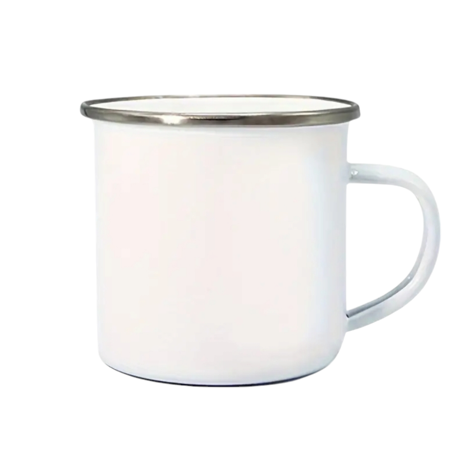 12Oz Enamel Cup: Sublimation & Personalization Made Easy