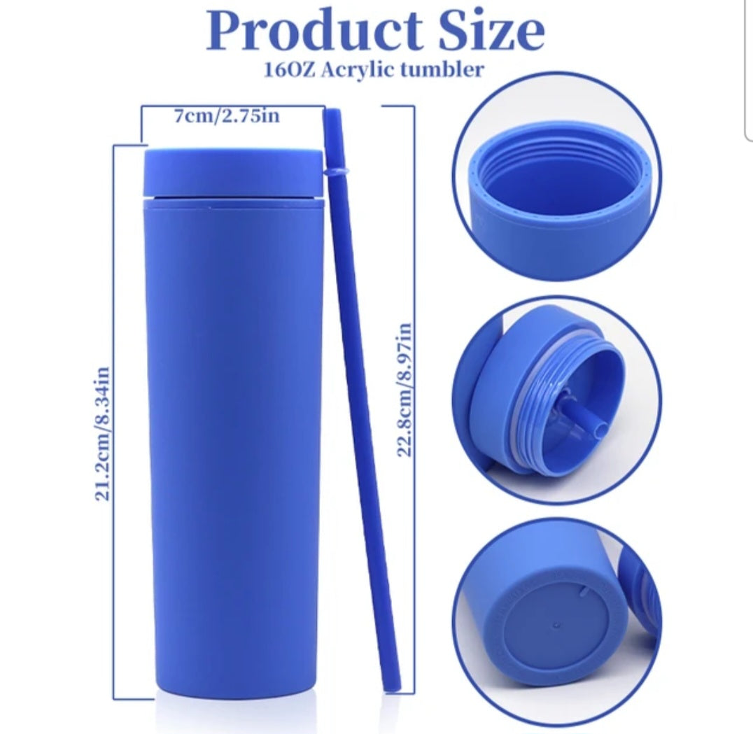 16Oz Plastic Tumbler: Perfect for Permanent Vinyl