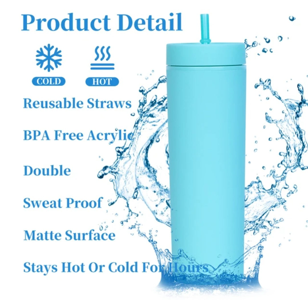 16Oz Plastic Tumbler: Perfect for Permanent Vinyl