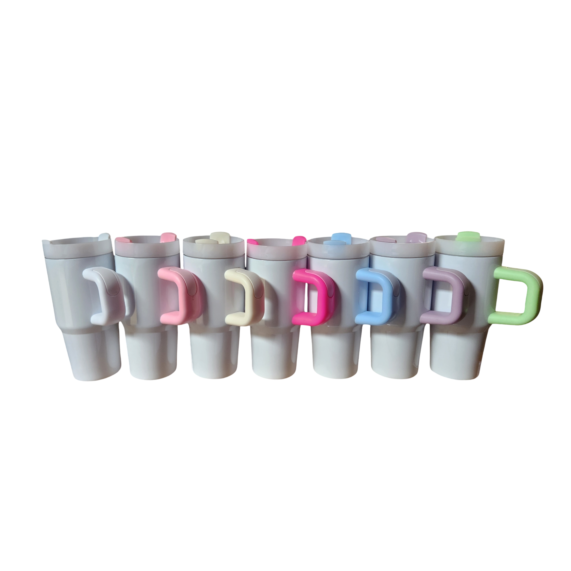 14Oz Travel Tumbler: Colour Handle: Sublimation & Personalization Made Easy