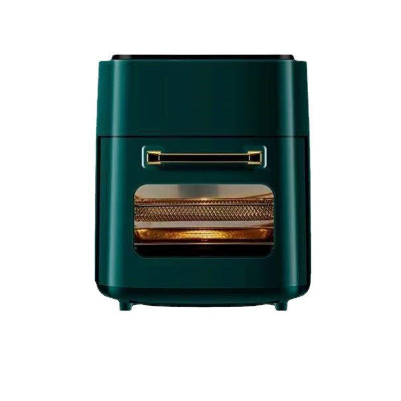 15L Green Smart Air Fryer – 1400W Touch Control