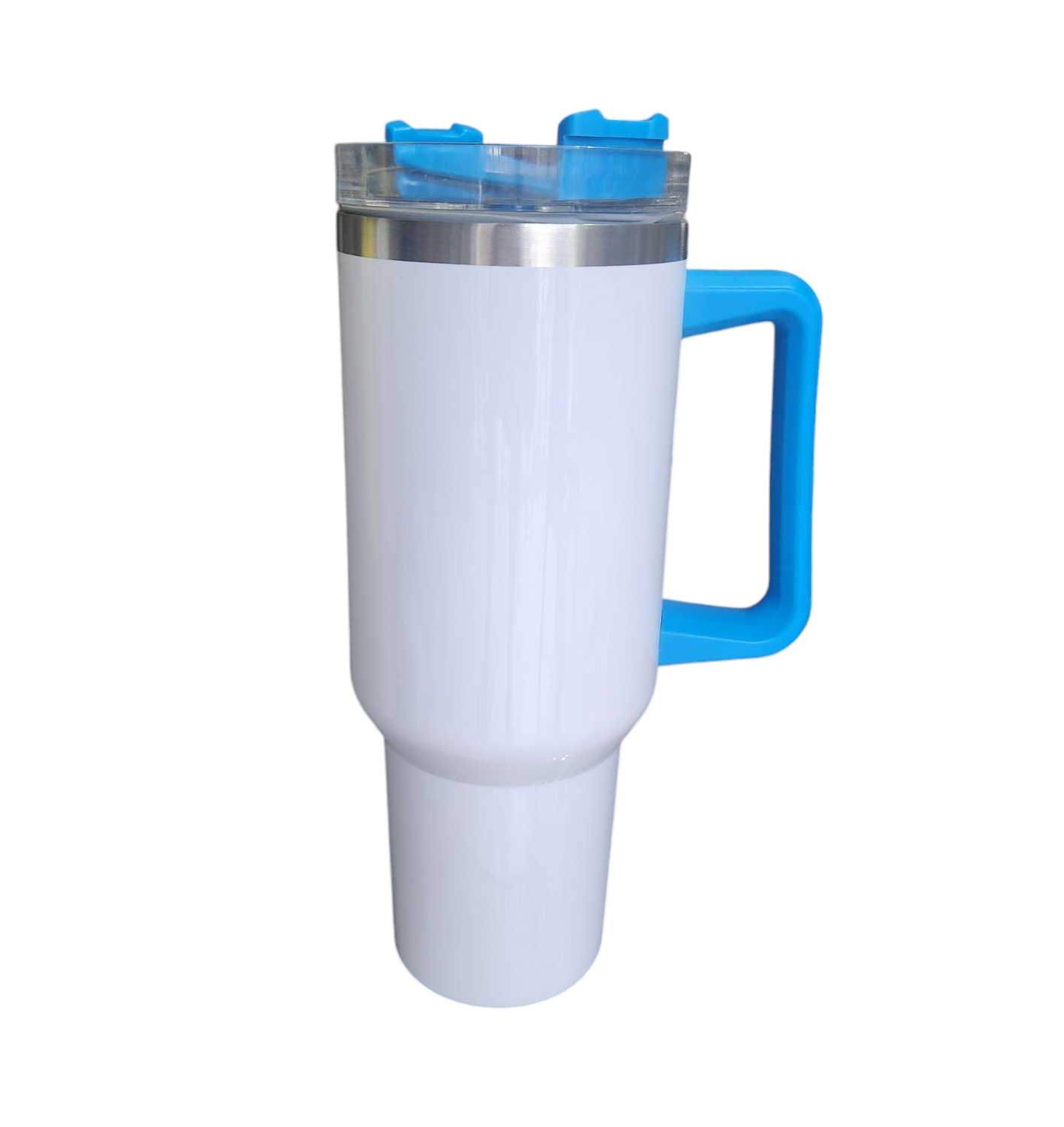 40Oz Travel Tumbler: Colour Handle: Sublimation & Personalization Made Easy