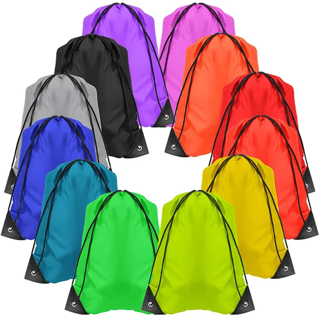 210D Drawstring Bag: Personalize with DTF Application