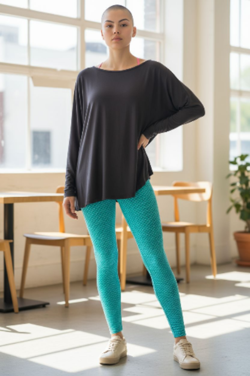 Scrunch lift leggings with High Waist - QT Stock