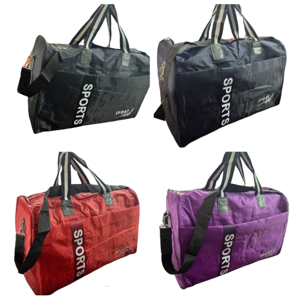 Duffel Sports Bag - Per Pack: Personalize with DTF Application