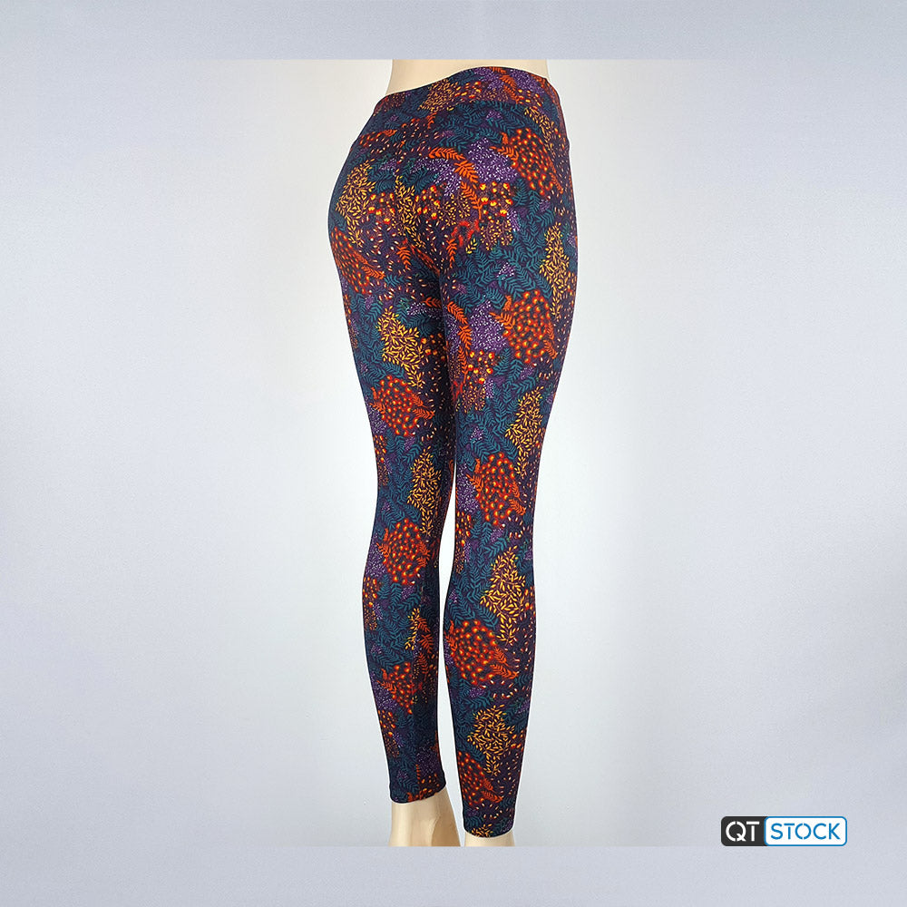 LulaRoe OS Leggings 155 Floral