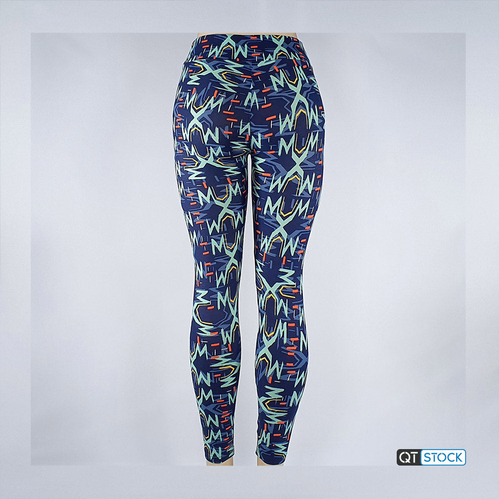 LulaRoe OS Leggings 067 Psychedelic