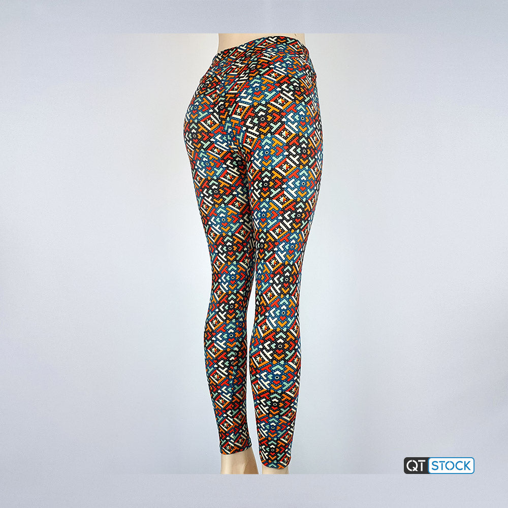 LulaRoe OS Leggings 110 Geometric