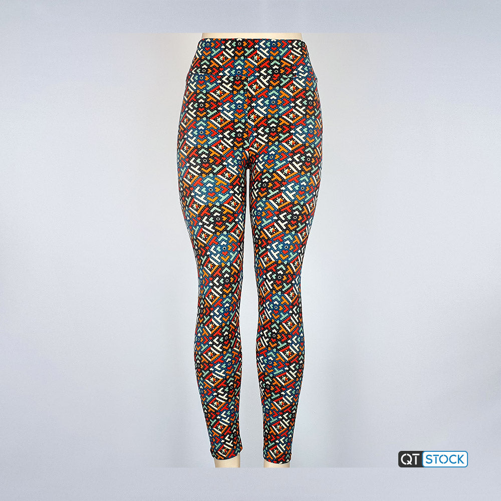 LulaRoe OS Leggings 110 Geometric