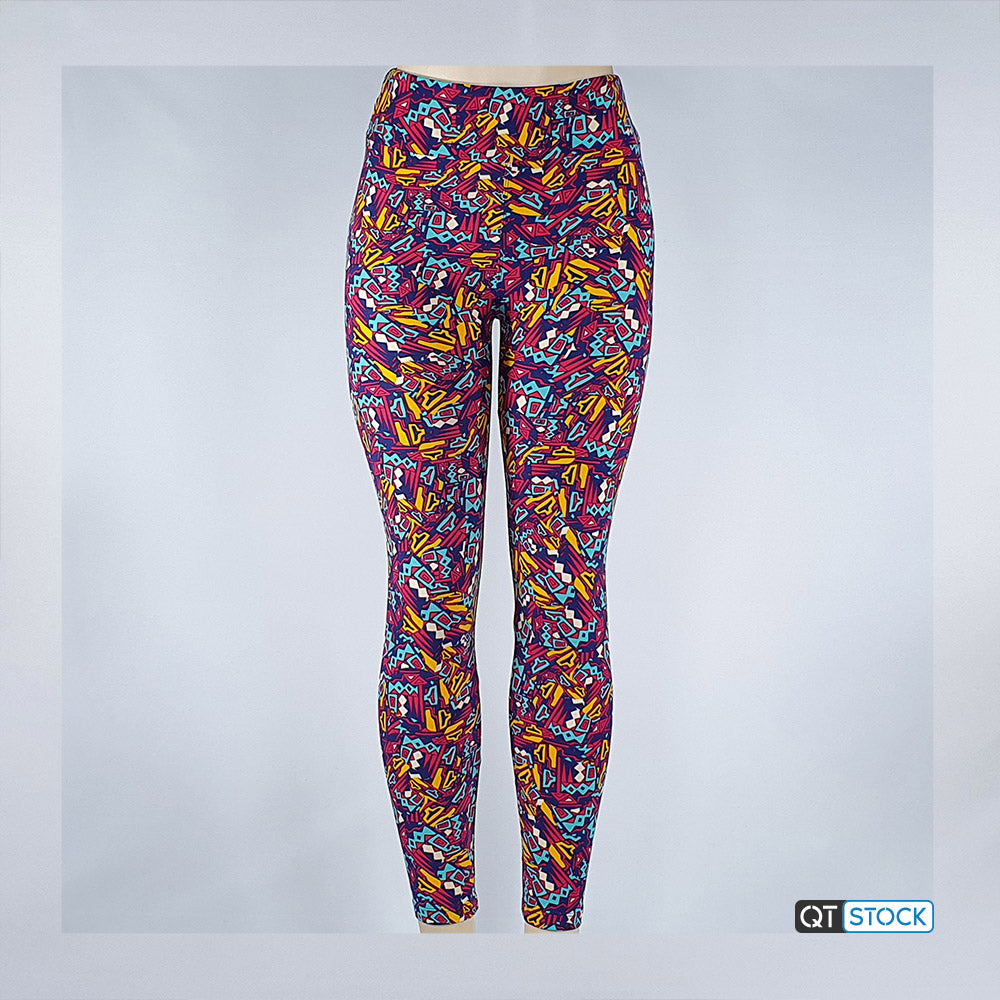 LulaRoe OS Leggings 082 Psychedelic