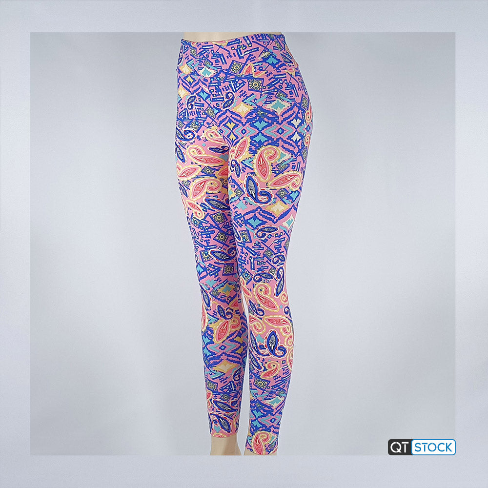 LulaRoe OS Leggings 102 Paisley