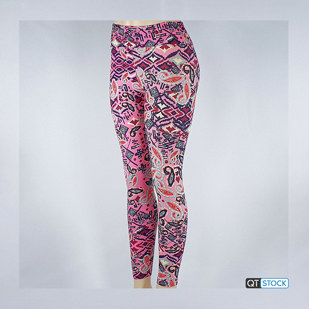 LulaRoe OS Leggings 104 Paisley