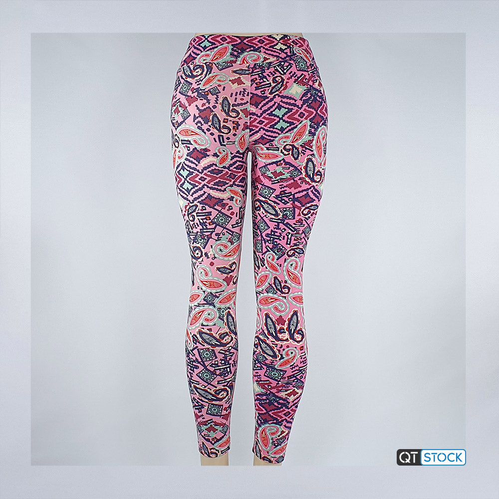 LulaRoe OS Leggings 104 Paisley