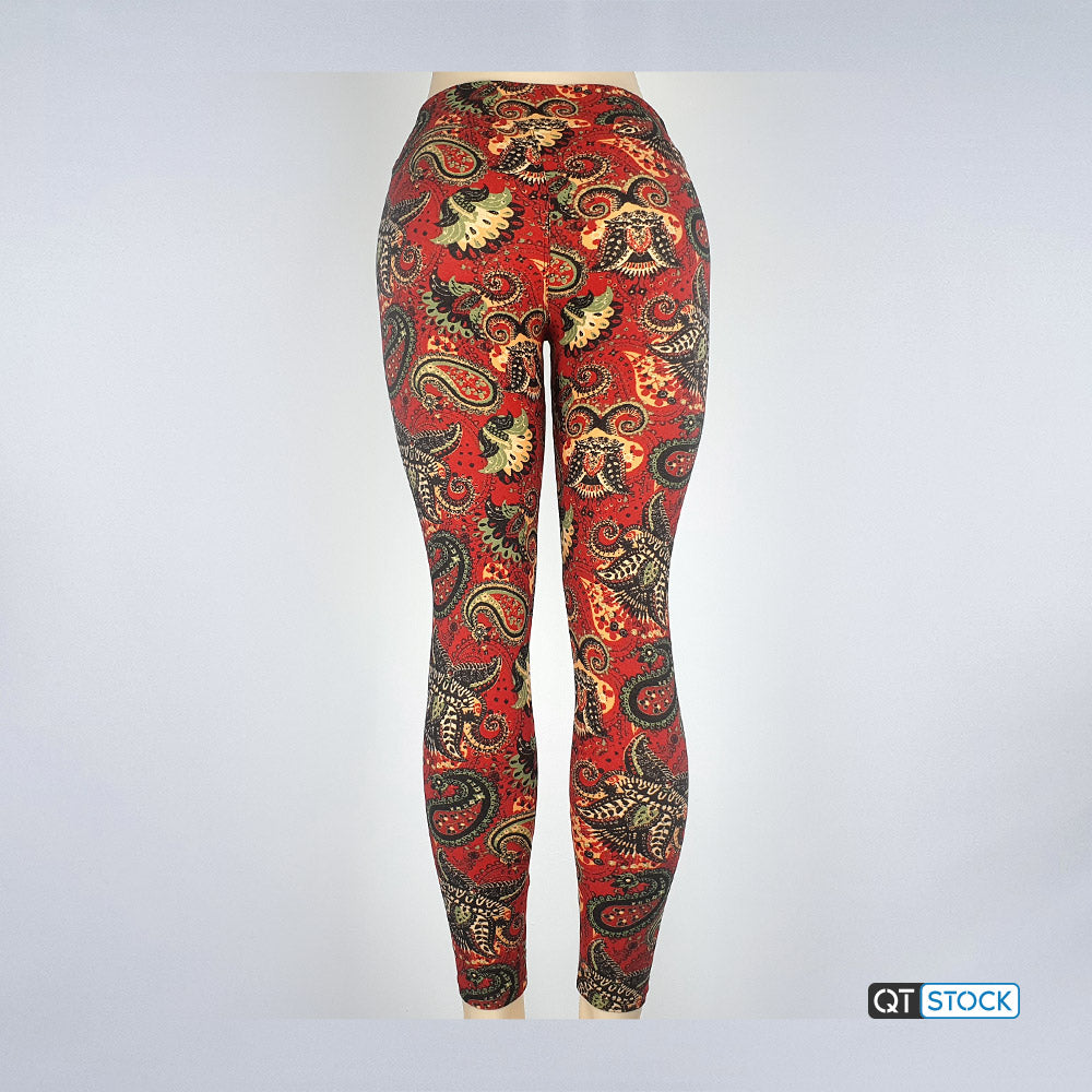 LulaRoe OS Leggings 154 Paisley