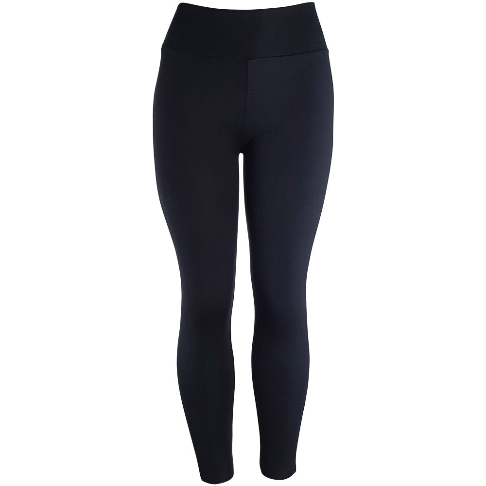 Black Yoga Leggings with high waist - QT Stock