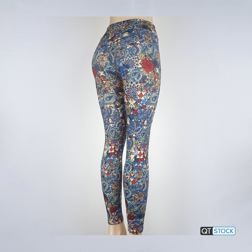 LulaRoe OS Leggings 112 Paisley