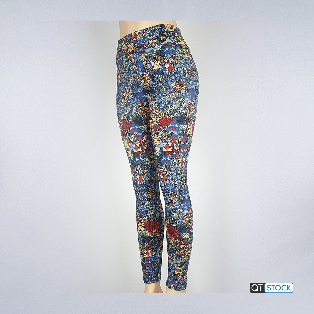 LulaRoe OS Leggings 112 Paisley