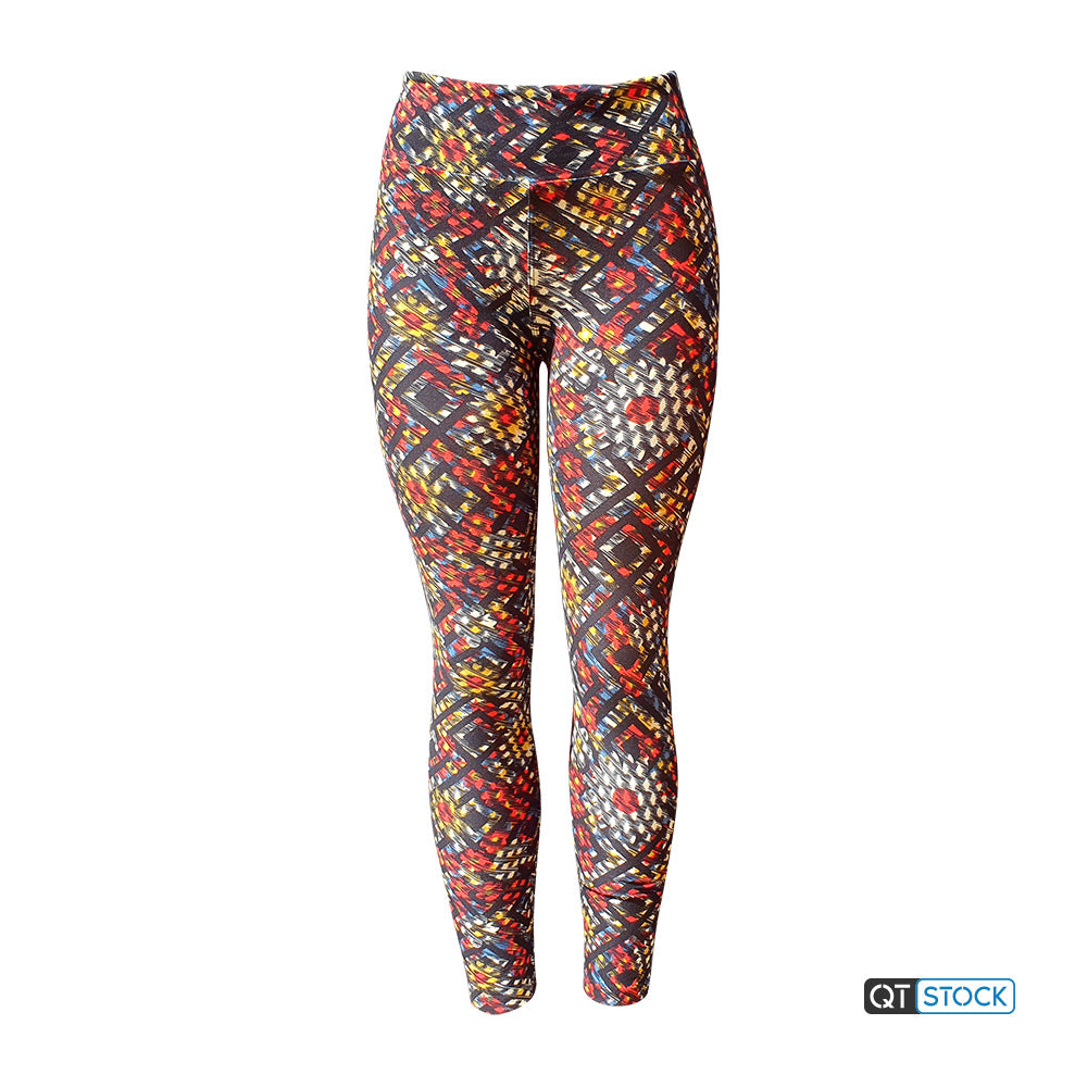 Psychedelic Women Leggings Tights Texture print