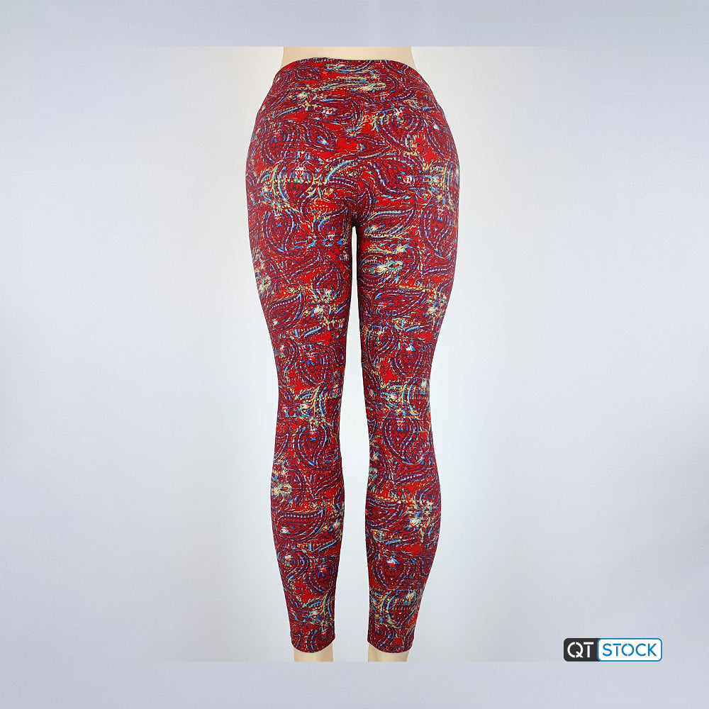 LulaRoe OS Leggings 147 Psychedelic Paisley