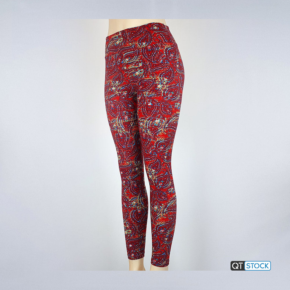 LulaRoe OS Leggings 147 Psychedelic Paisley