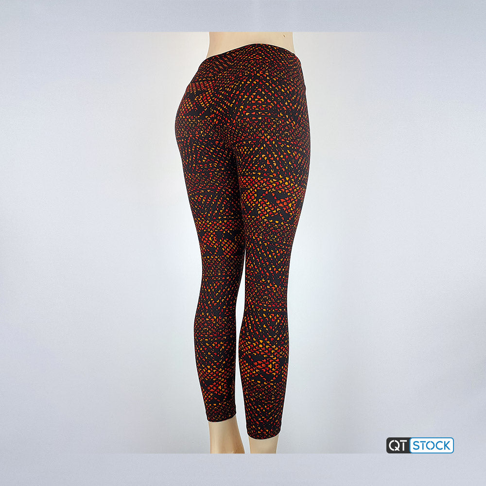 LulaRoe OS Leggings 139 Geometric Psychedelic