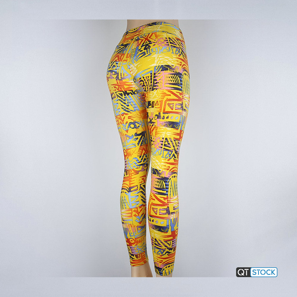 LulaRoe OS Leggings 135 Geometric Tribal