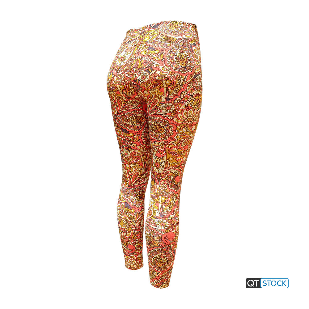 LulaRoe OS Leggings 043 Paisley floral