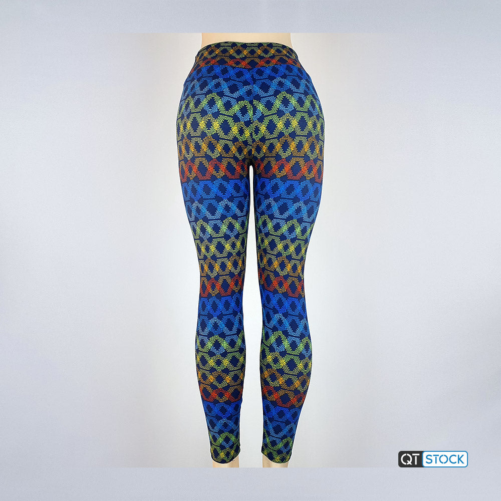 LulaRoe OS Leggings 127 Geometric