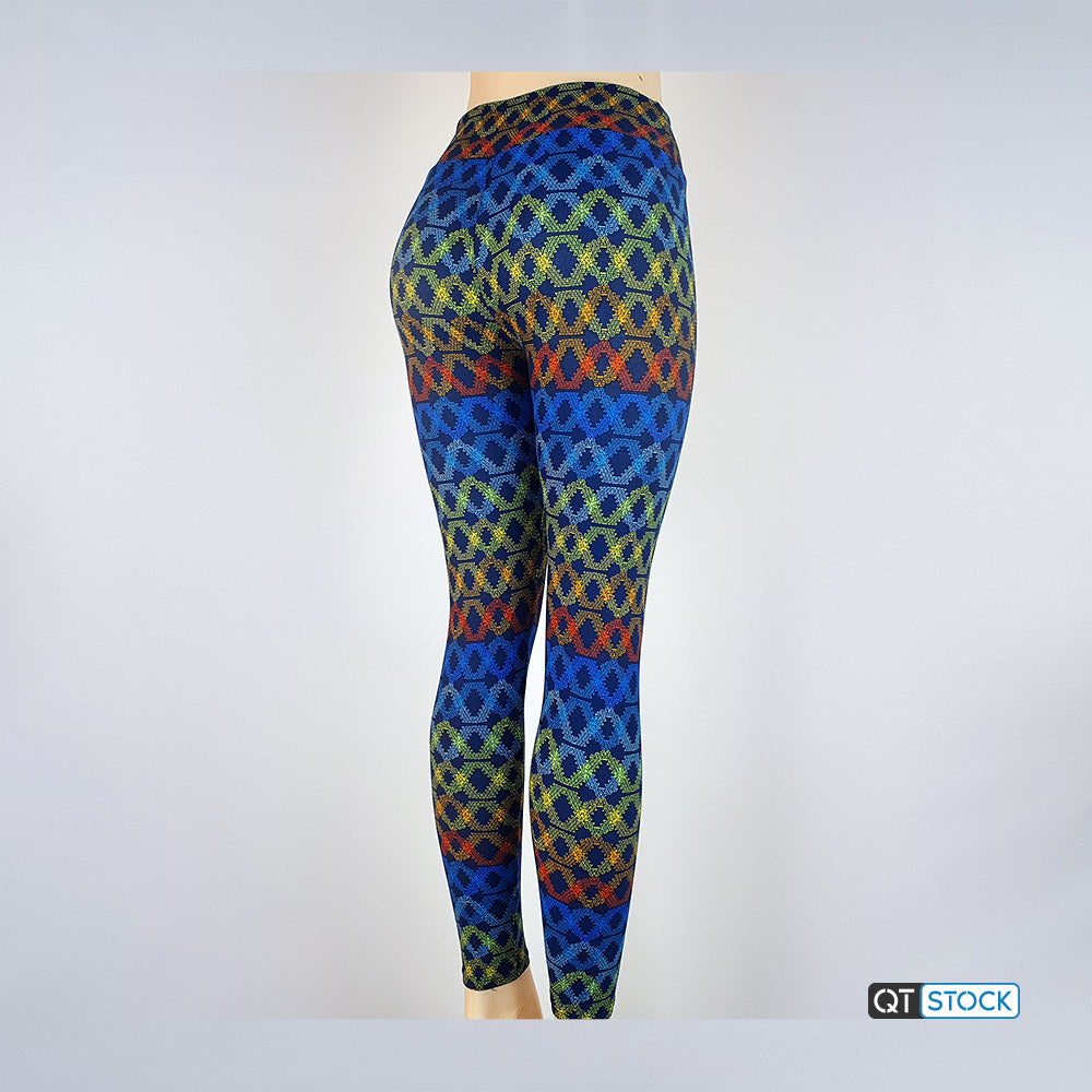 LulaRoe OS Leggings 127 Geometric