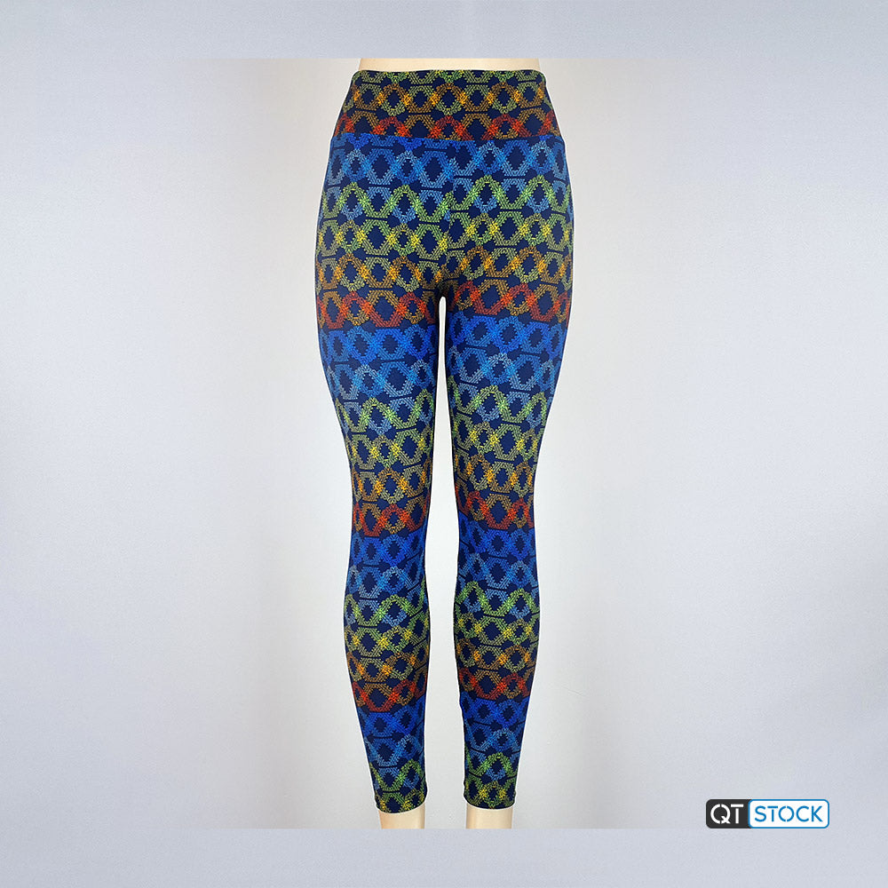 LulaRoe OS Leggings 127 Geometric