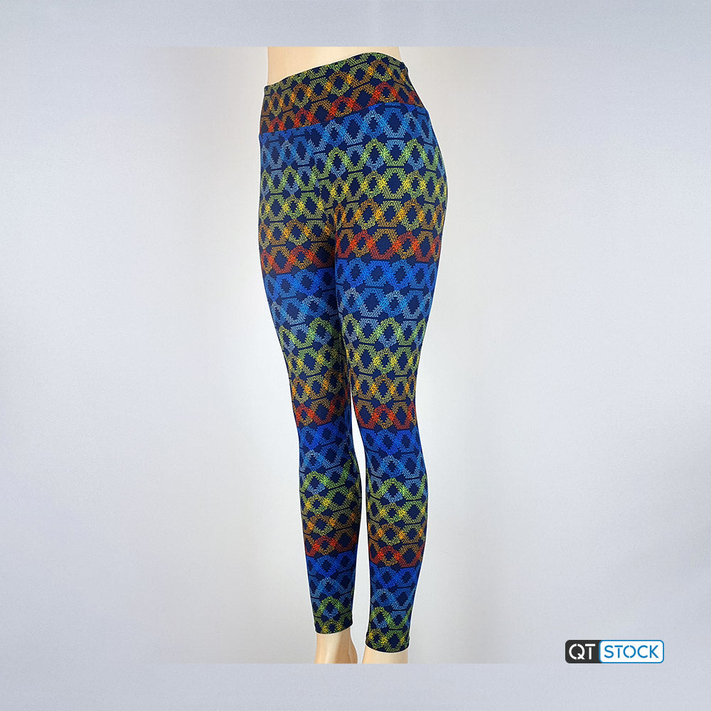 LulaRoe OS Leggings 127 Geometric