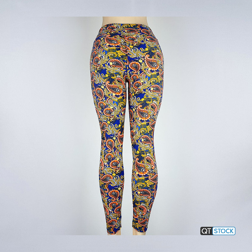 LulaRoe OS Leggings 141 Paisley