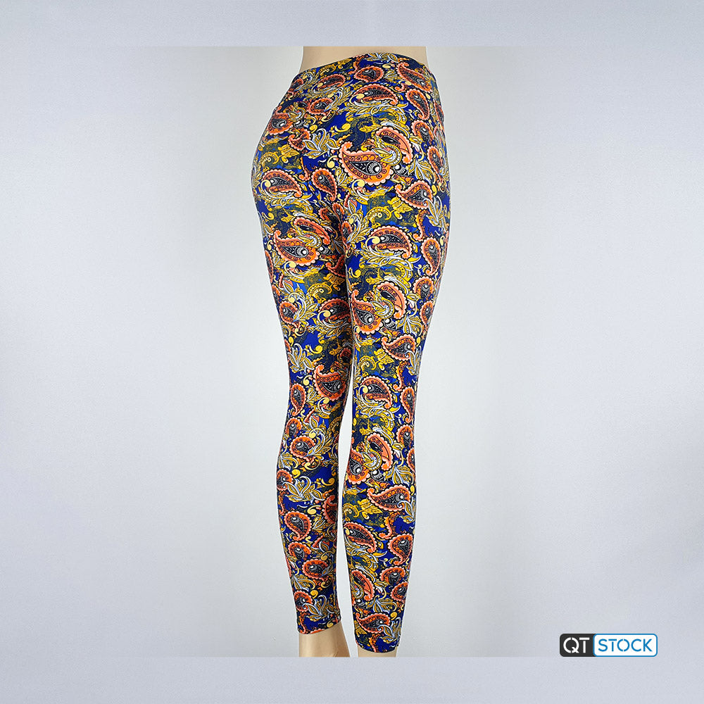 LulaRoe OS Leggings 141 Paisley