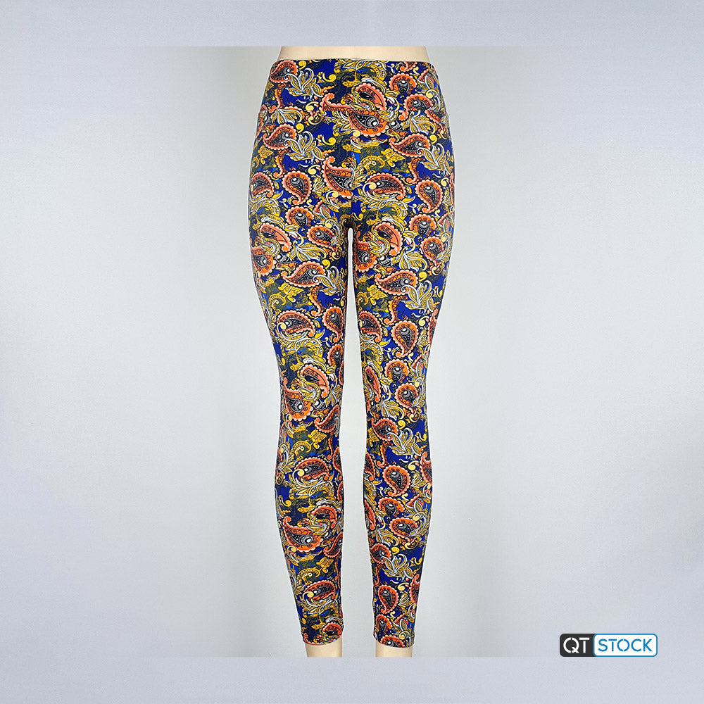 LulaRoe OS Leggings 141 Paisley