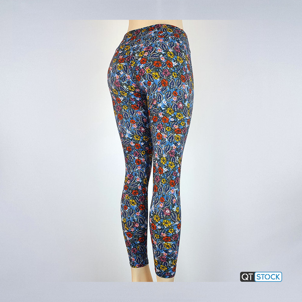 LulaRoe OS Leggings 128 Paisley