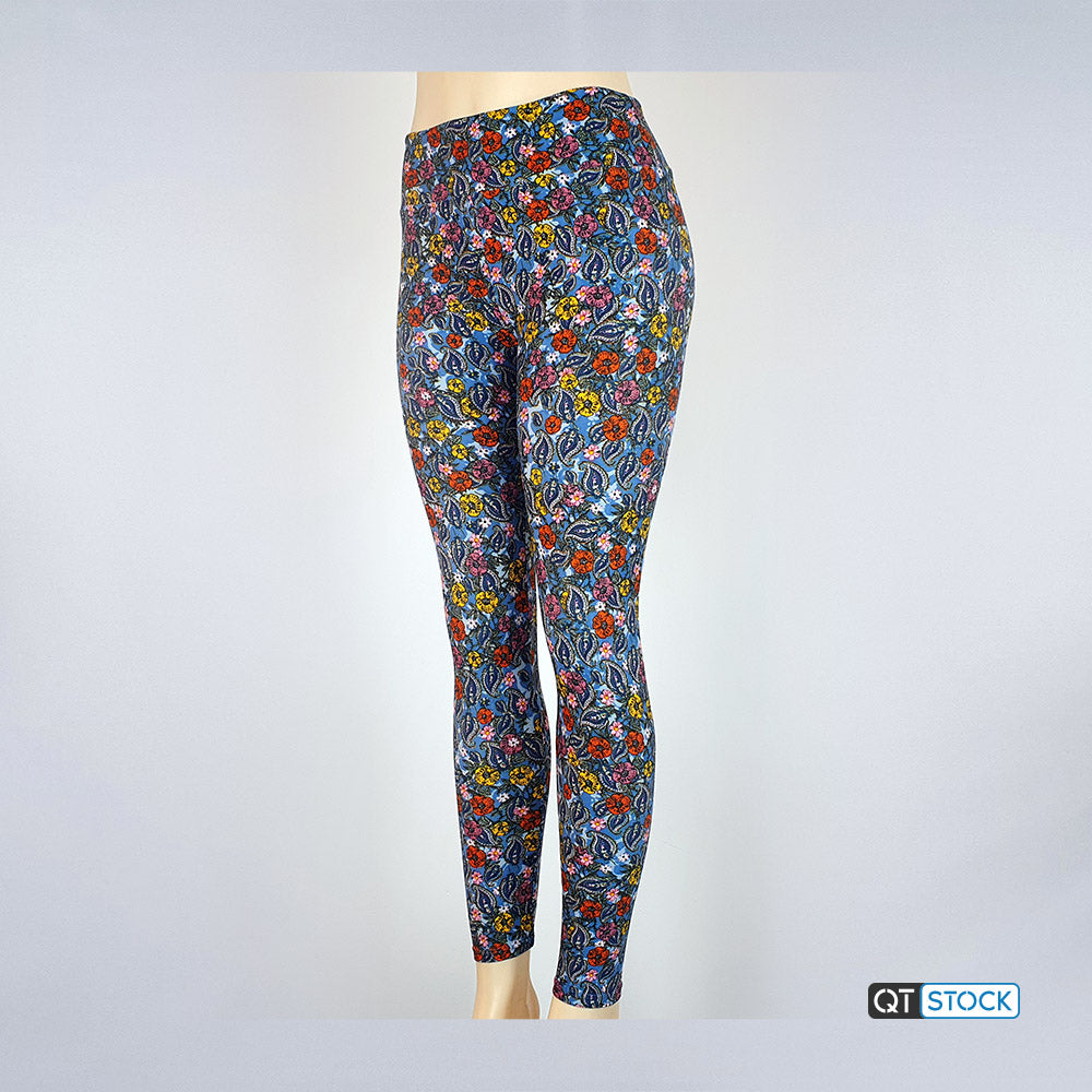 LulaRoe OS Leggings 128 Paisley