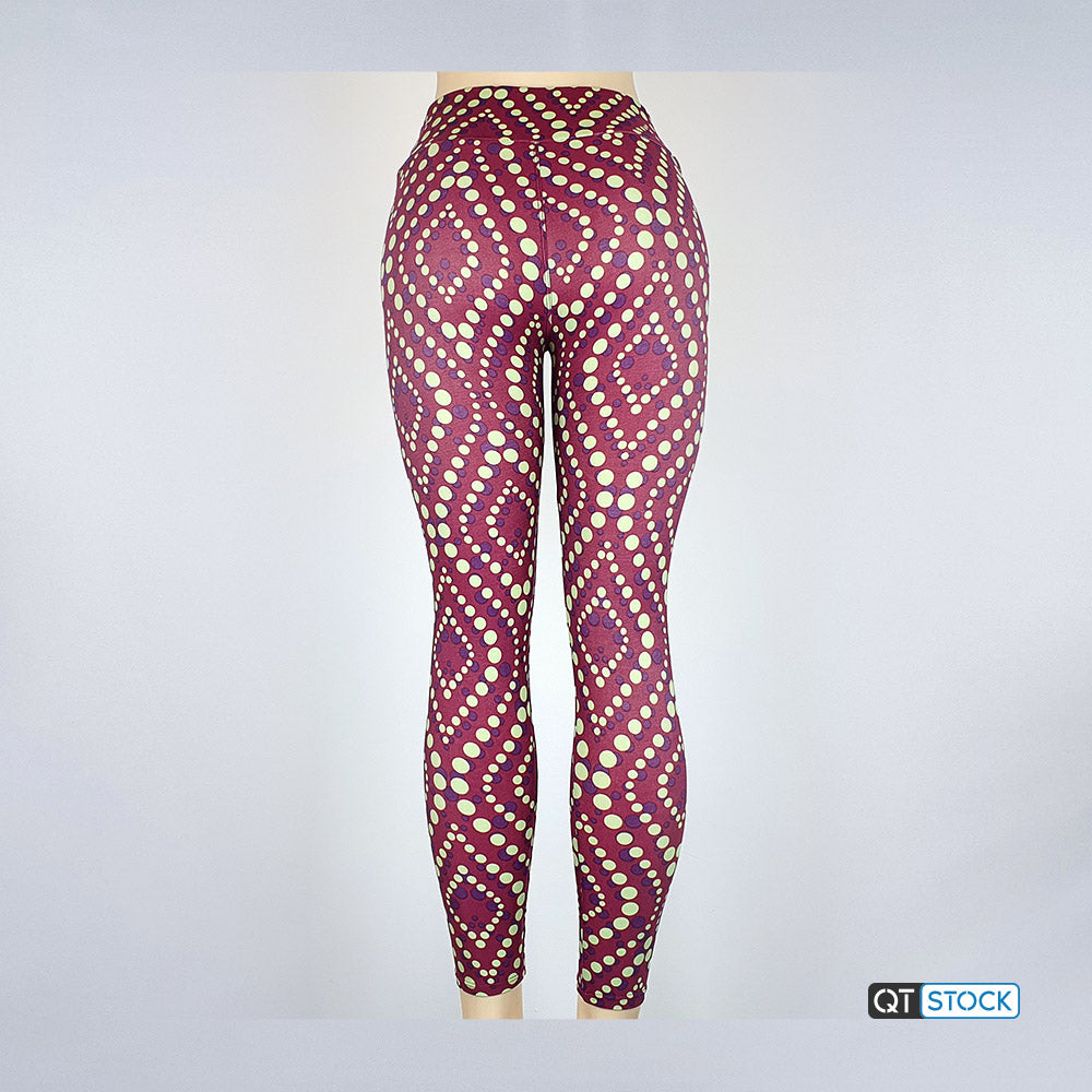 LulaRoe OS Leggings 039 Psychedelic Geometric