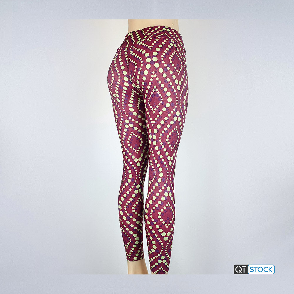 LulaRoe OS Leggings 039 Psychedelic Geometric