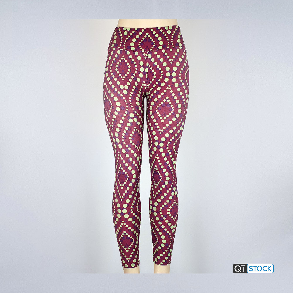 LulaRoe OS Leggings 039 Psychedelic Geometric