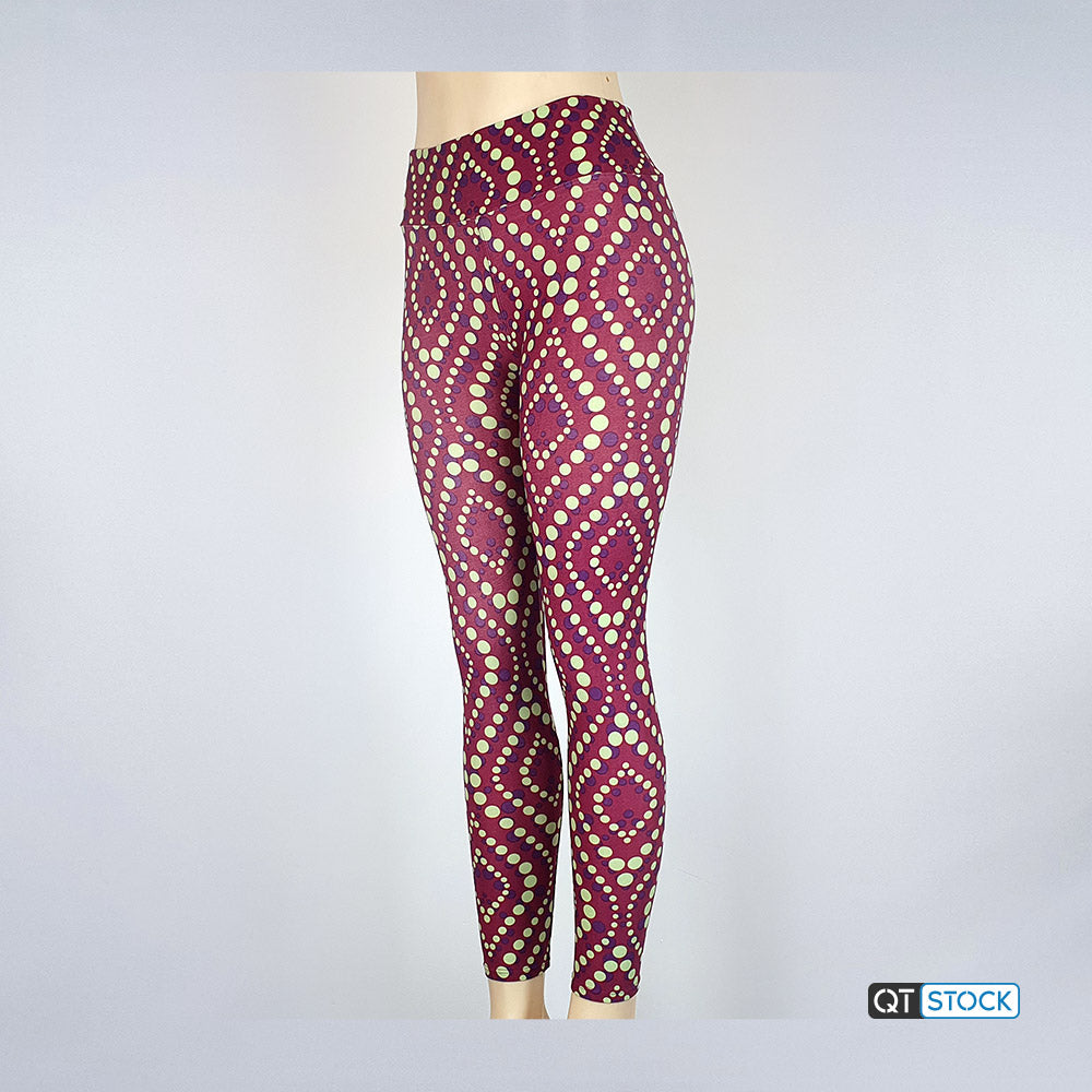 LulaRoe OS Leggings 039 Psychedelic Geometric