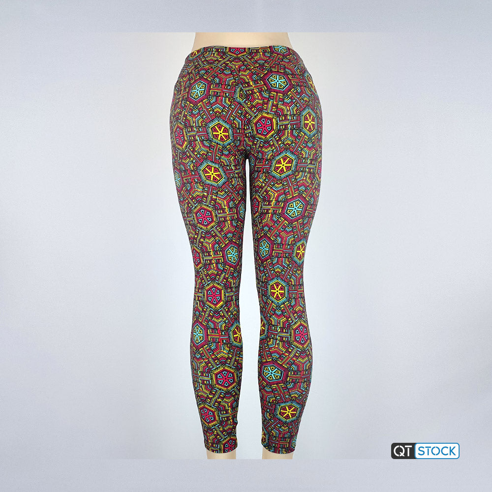 LulaRoe OS Leggings 085 Geometric