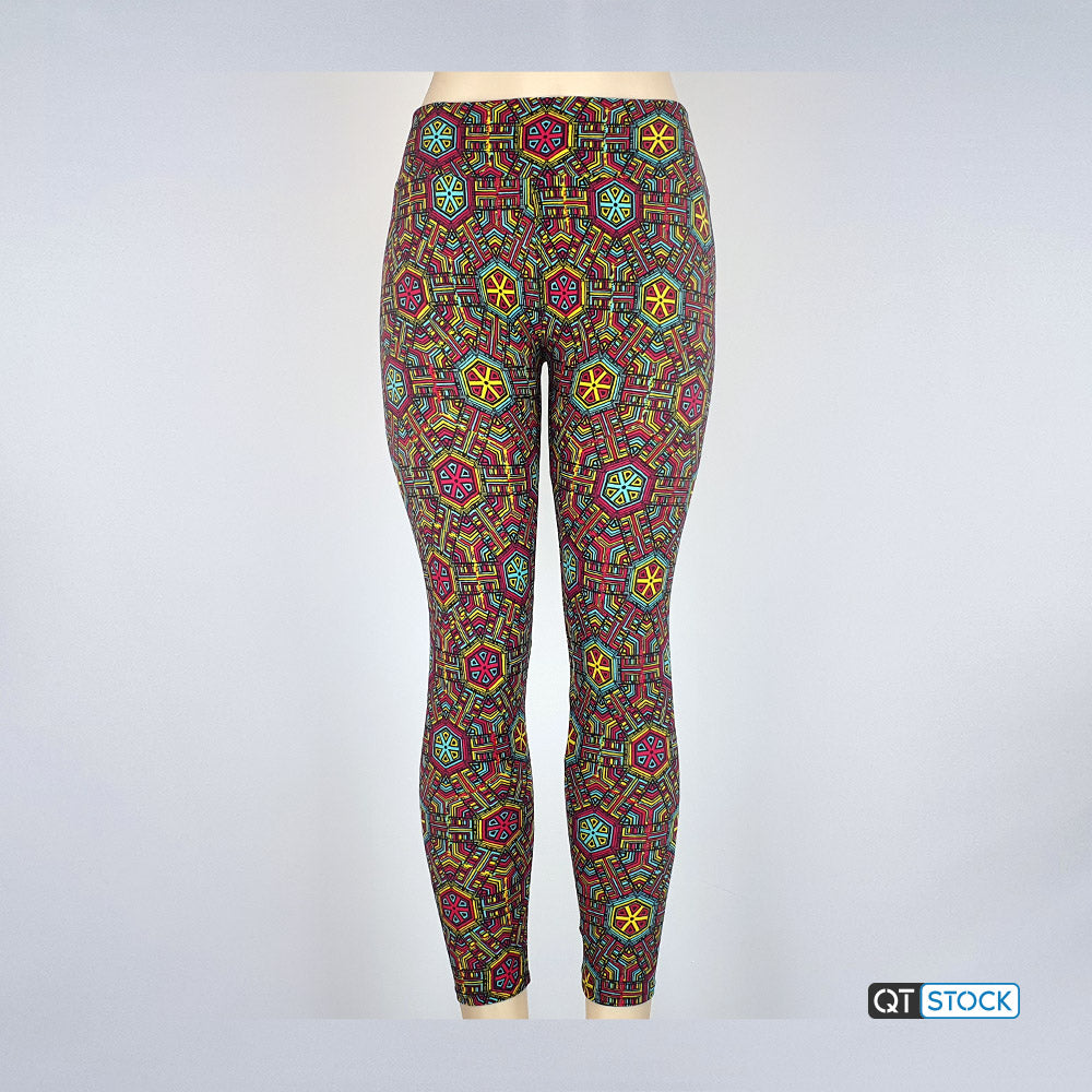 LulaRoe OS Leggings 085 Geometric