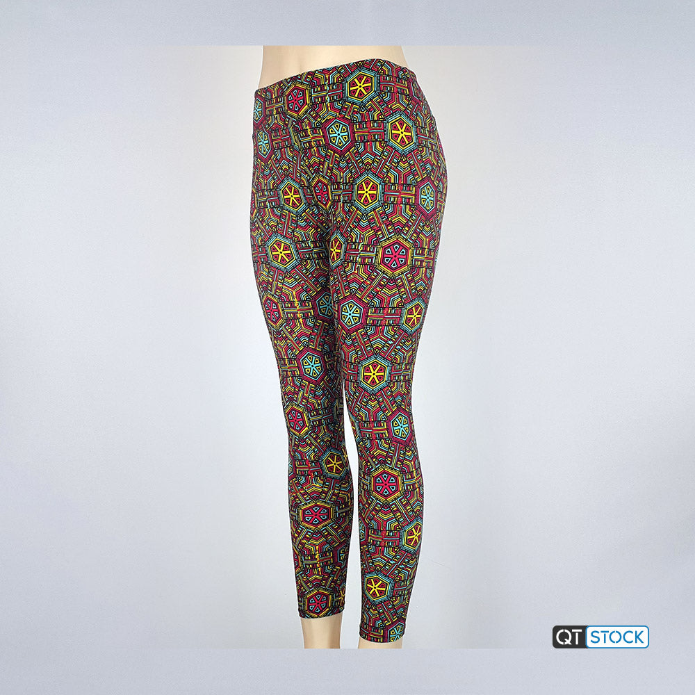 LulaRoe OS Leggings 085 Geometric